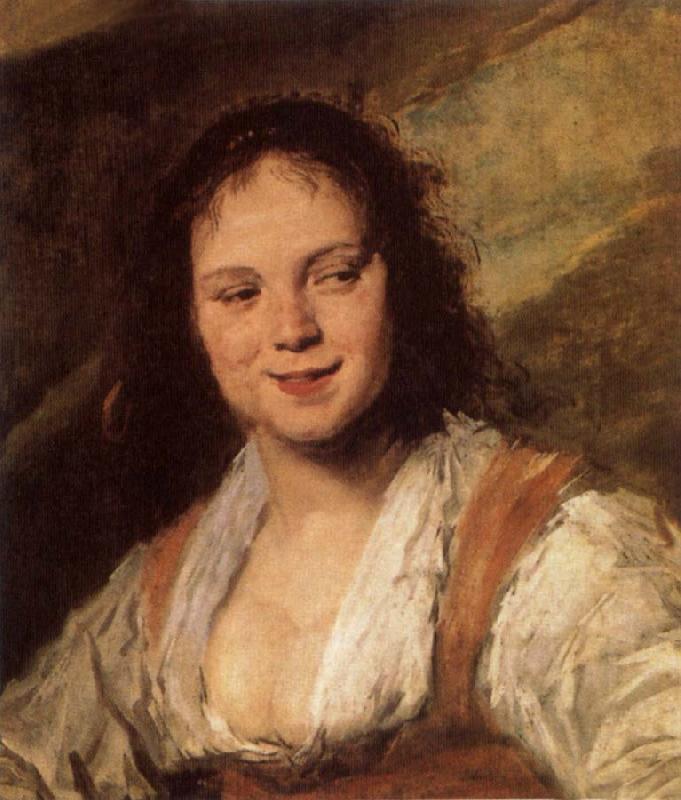 Frans Hals Gypsy Girl oil painting picture